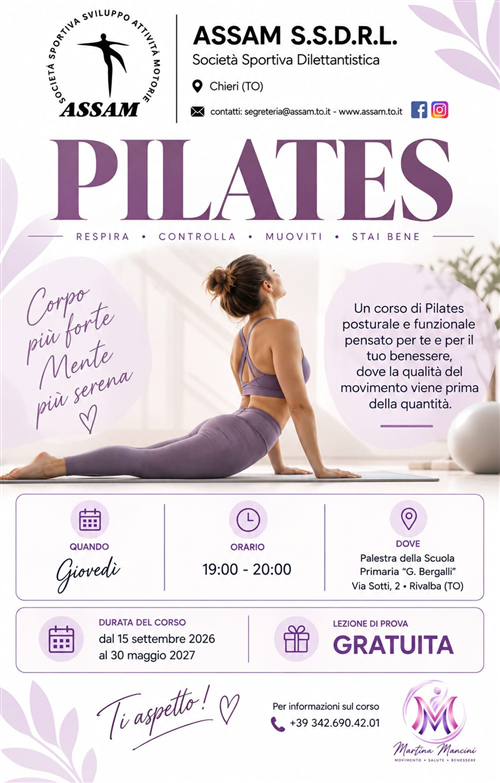 Pilates a Rivalba